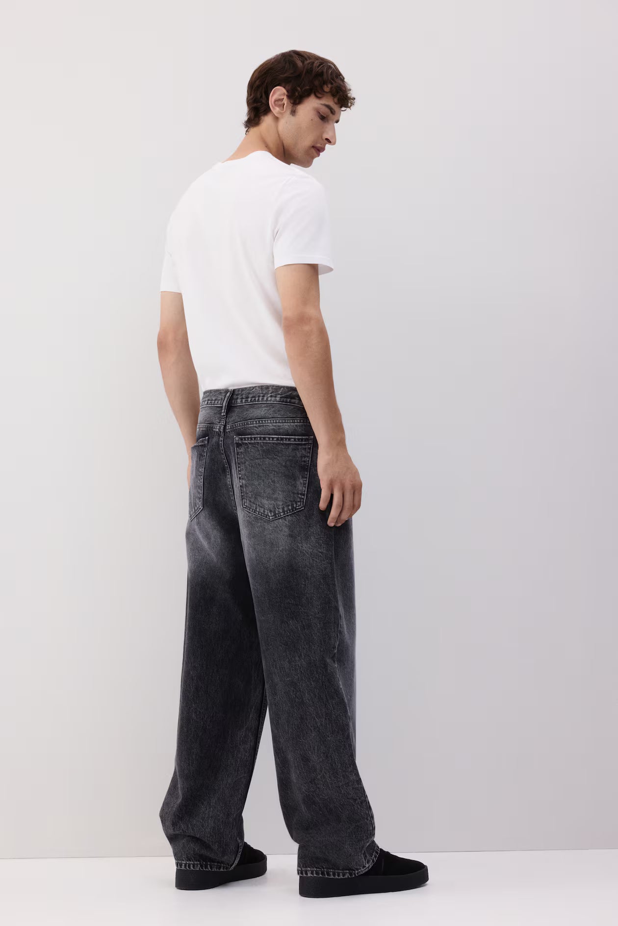 Denim baggy Nero\sabbiato