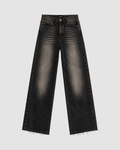 MFN BAGGY NERO SABBIATO