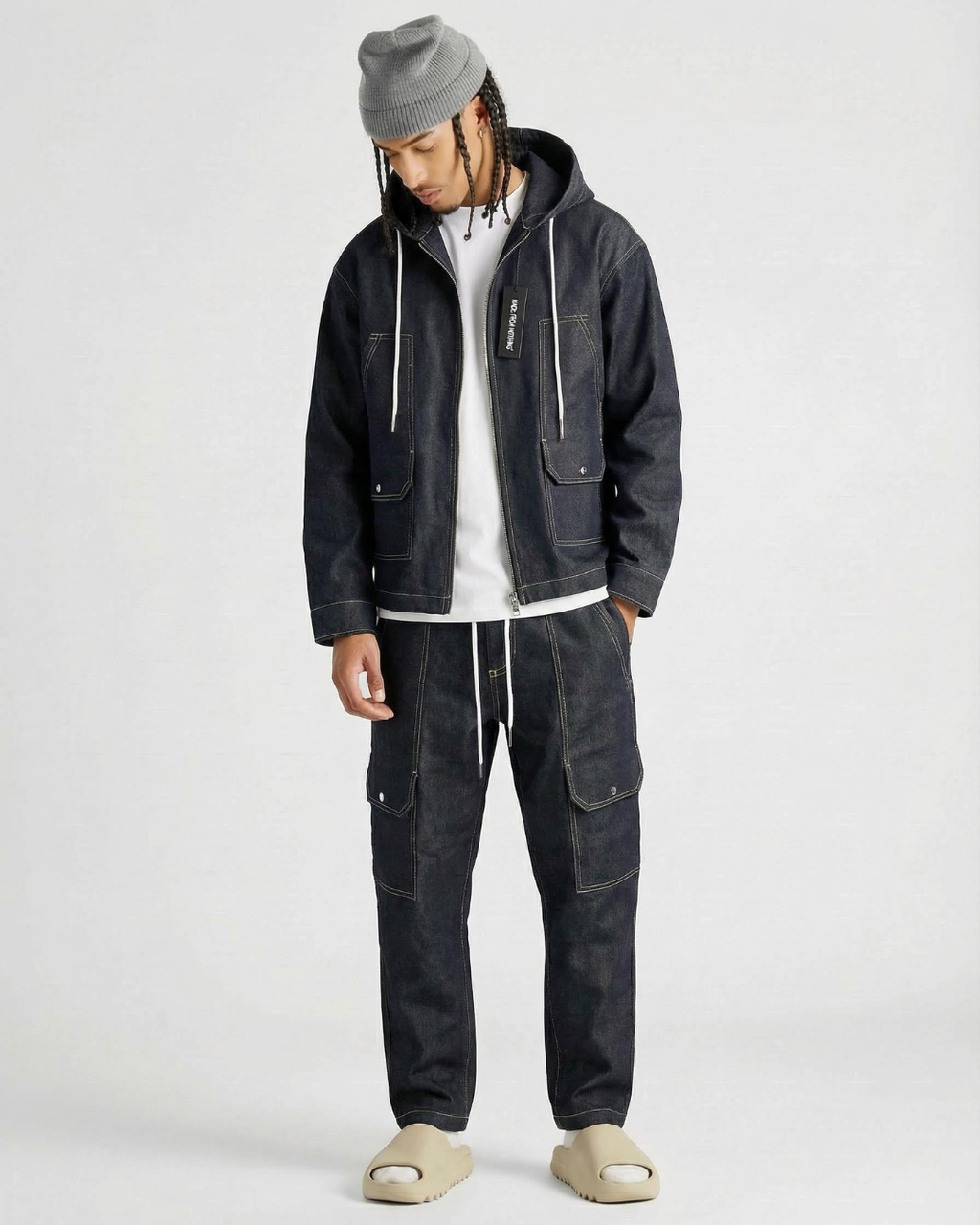 Cord-set denim