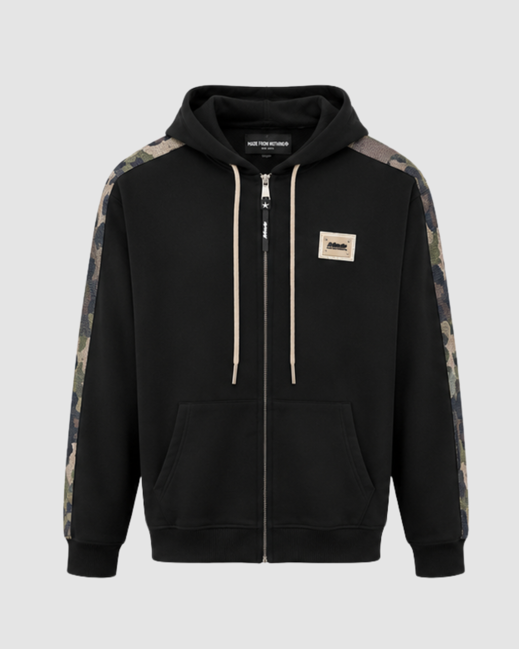 HOODIE ZIP CAMOU