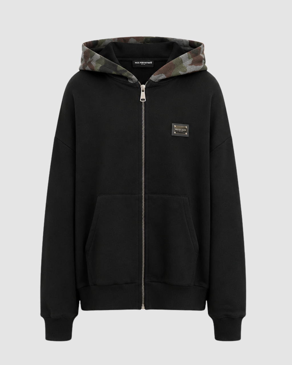 HOODIE ZIP CAMOU