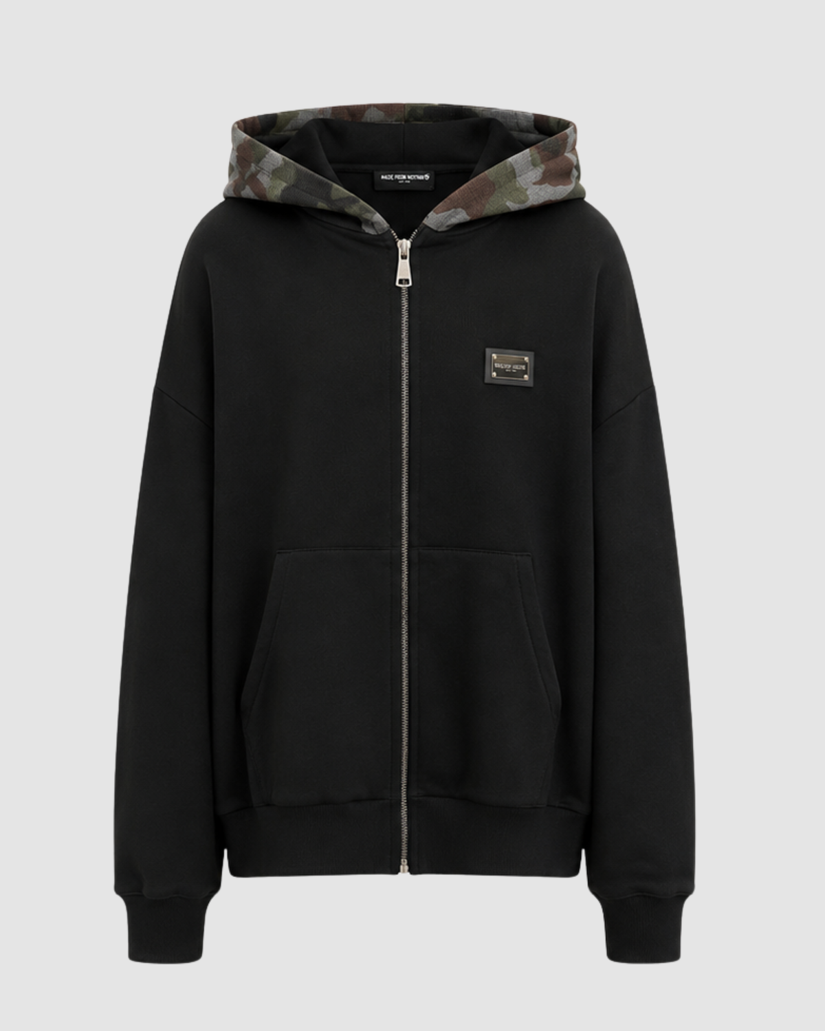 HOODIE ZIP CAMOU