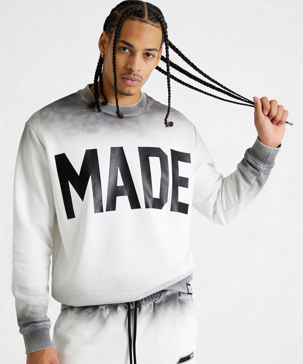 Felpa girocollo gross