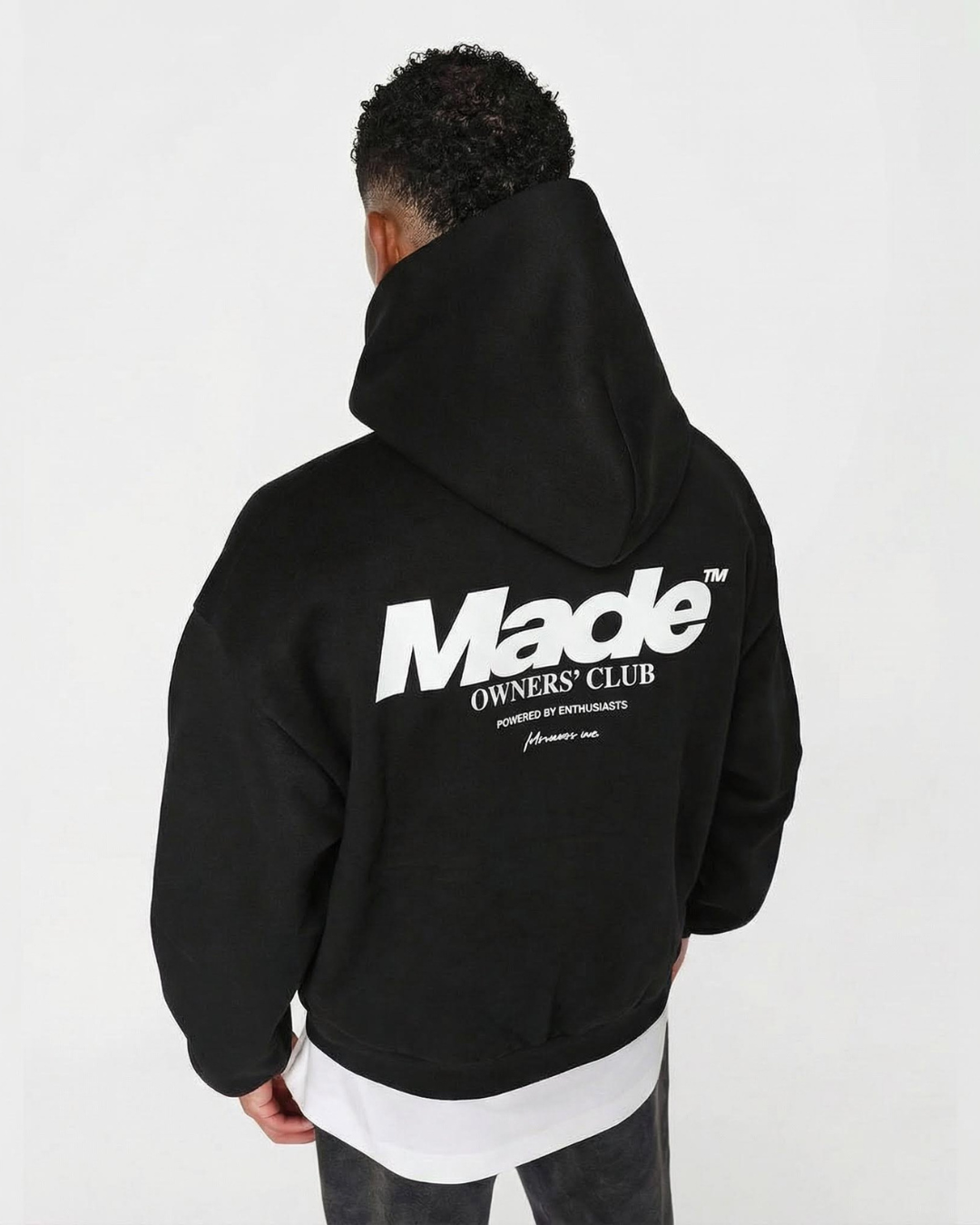 Felpa cappuccio made one