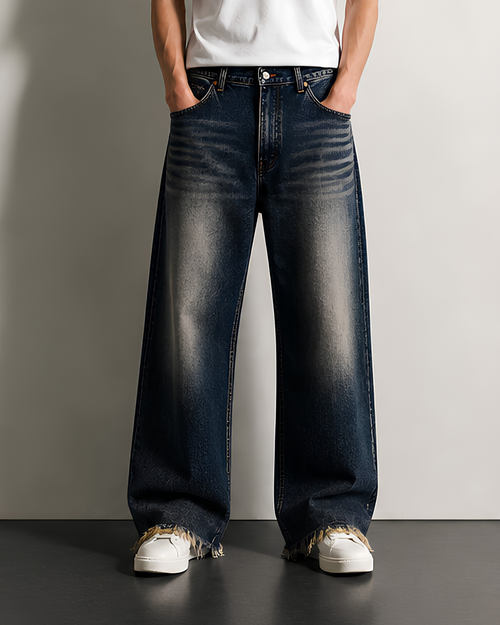 MFN BAGGY BLU SABBIATO