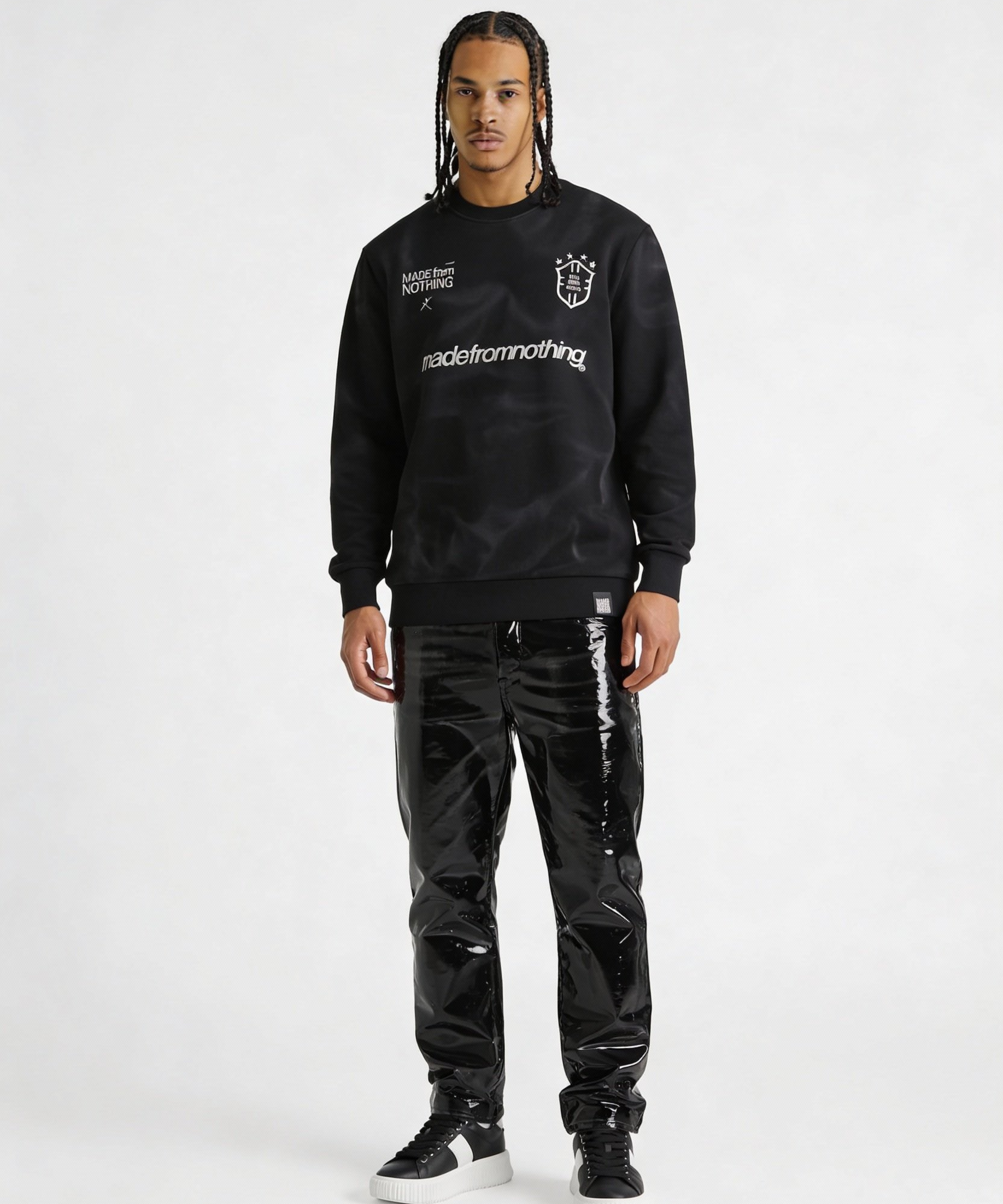 Felpa Soccer Spray girocollo