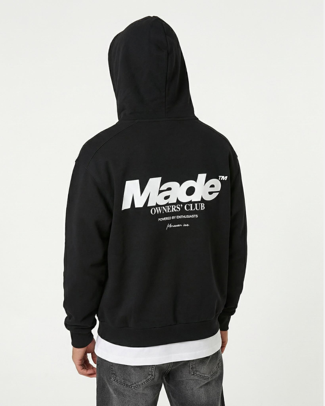 Felpa cappuccio made one