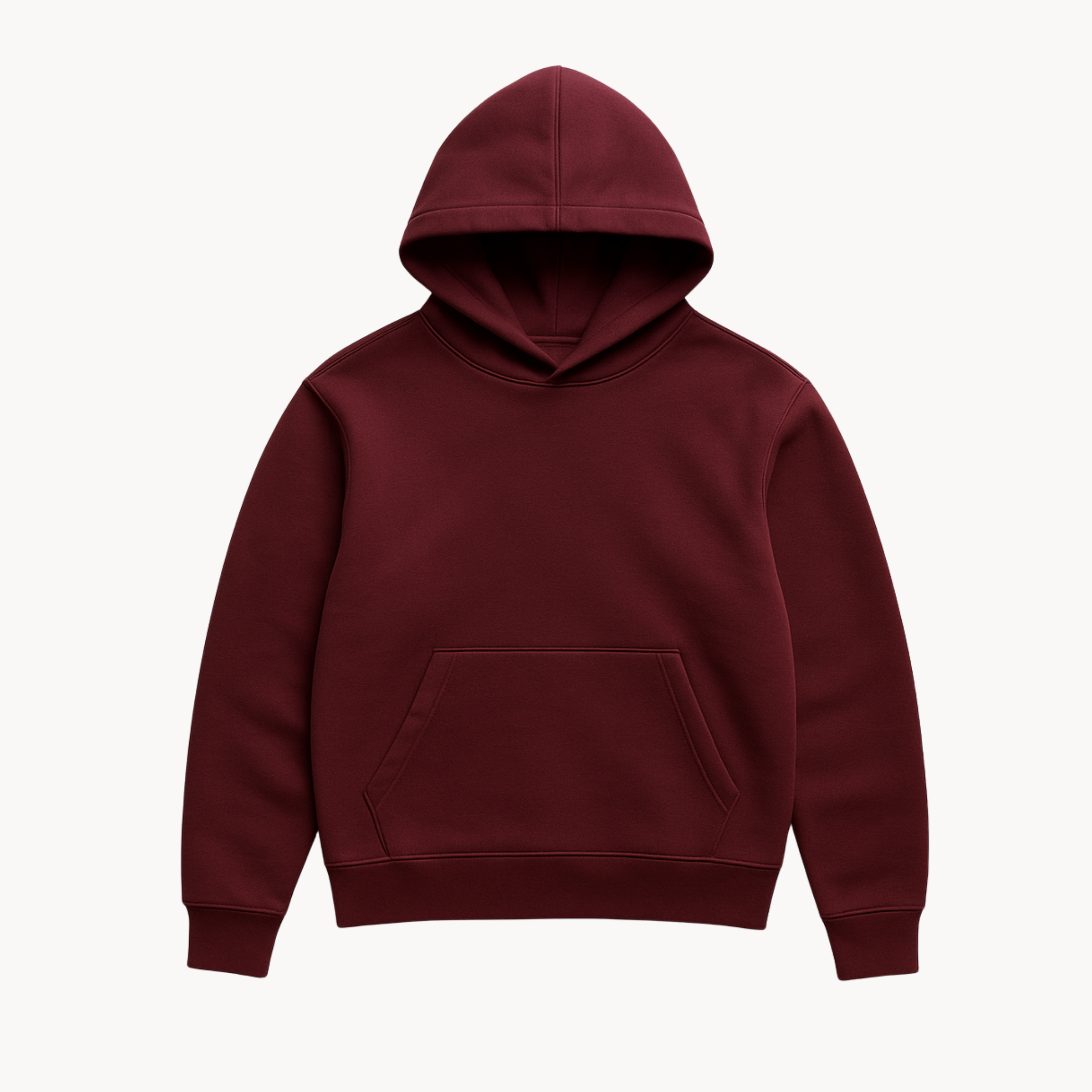Hoodie Regular Fit Bordeaux