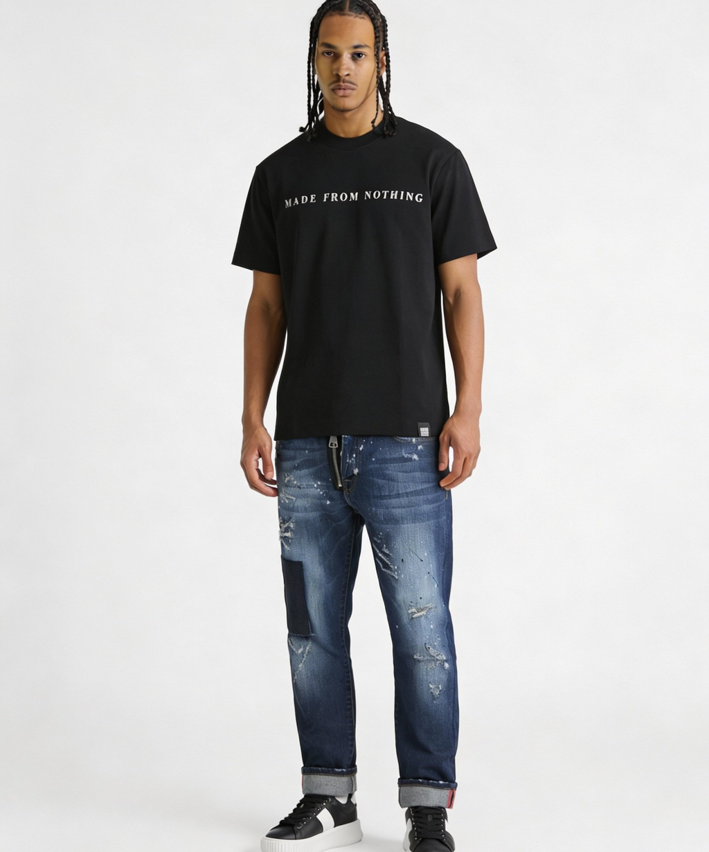 T-shirt Times New roman black