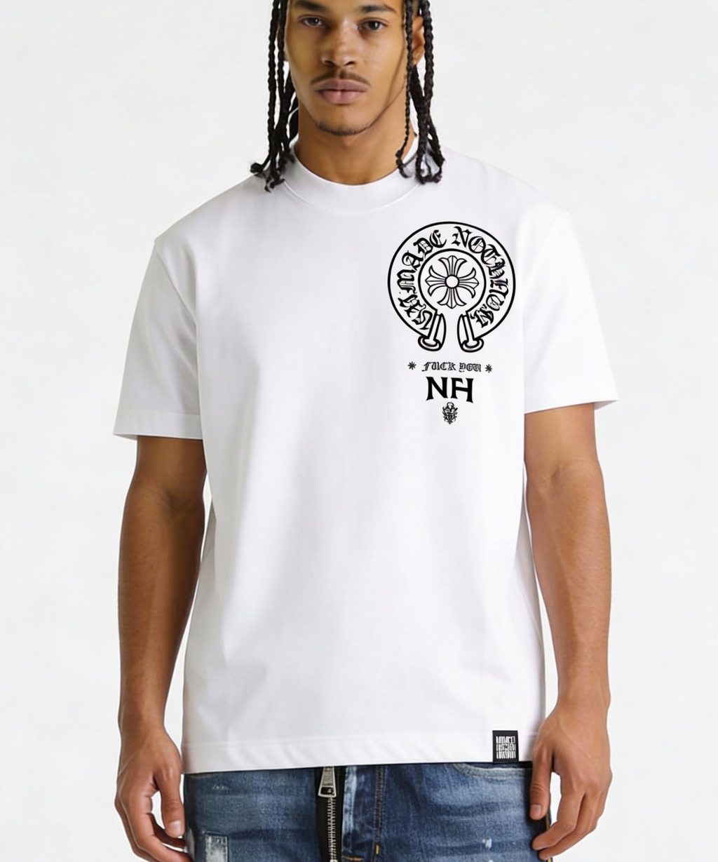 T-shirt F++k You white