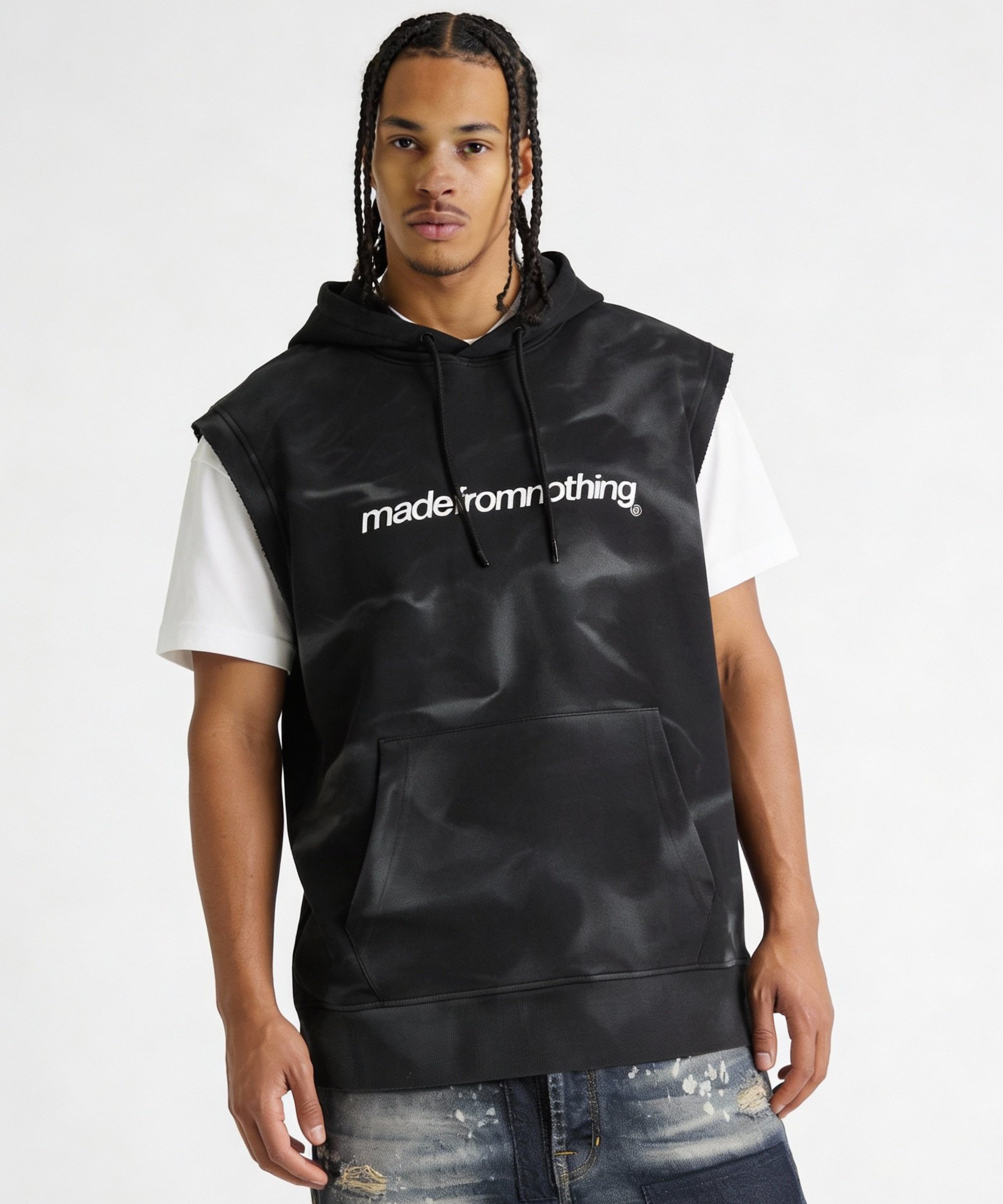 Felpa Spray Smanicata