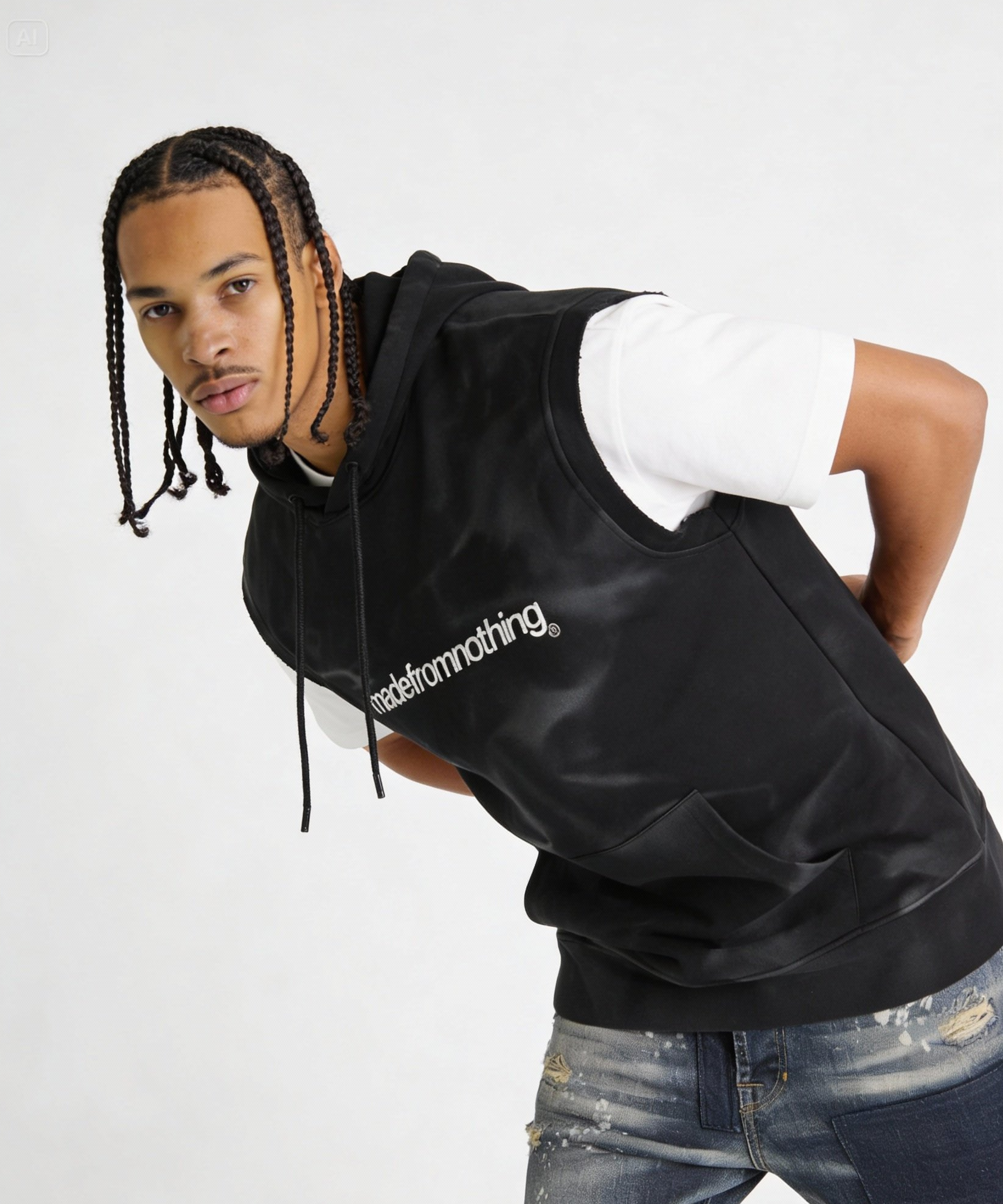 Felpa Spray Smanicata