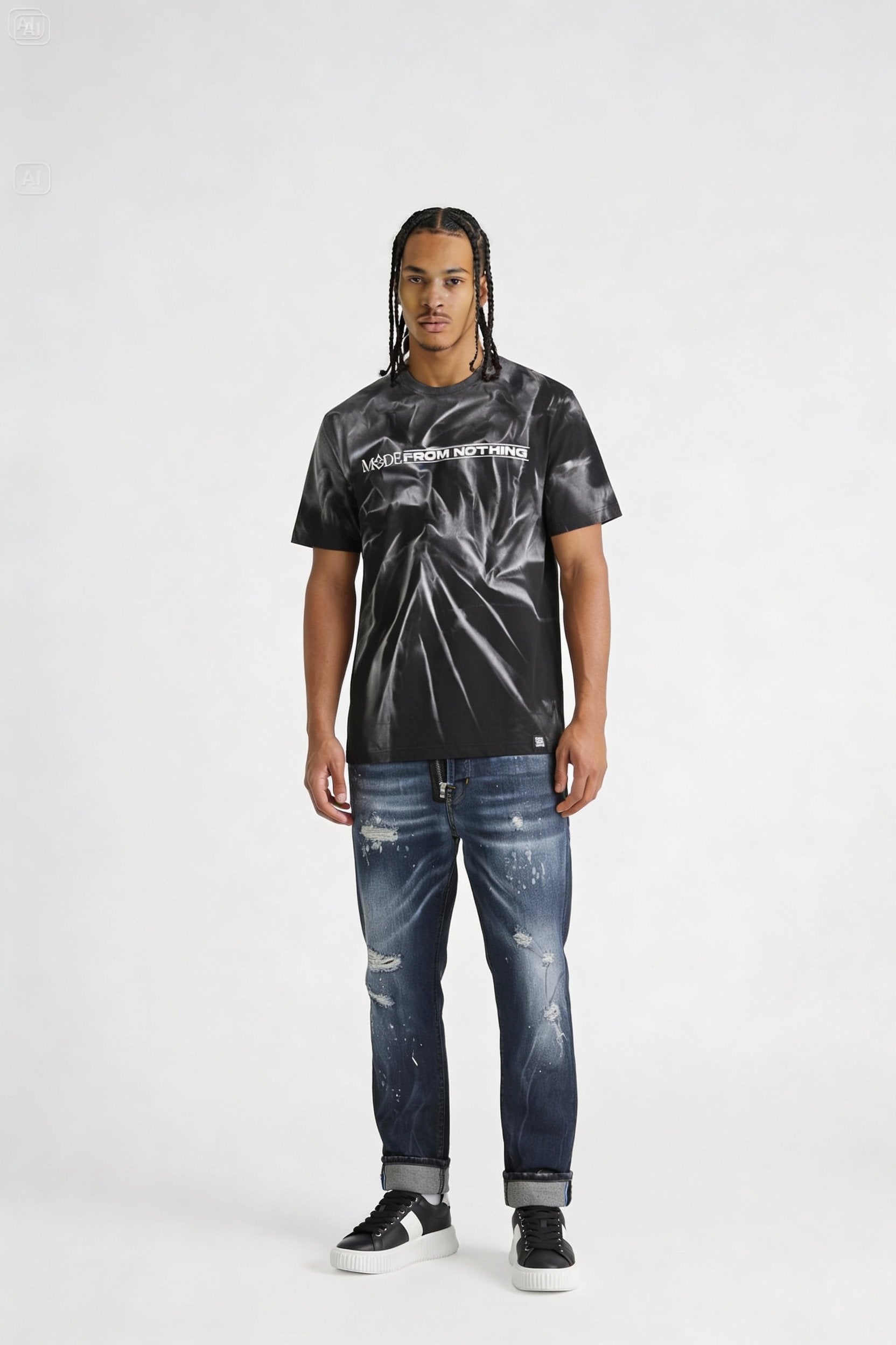 T-shirt Vertical Spray