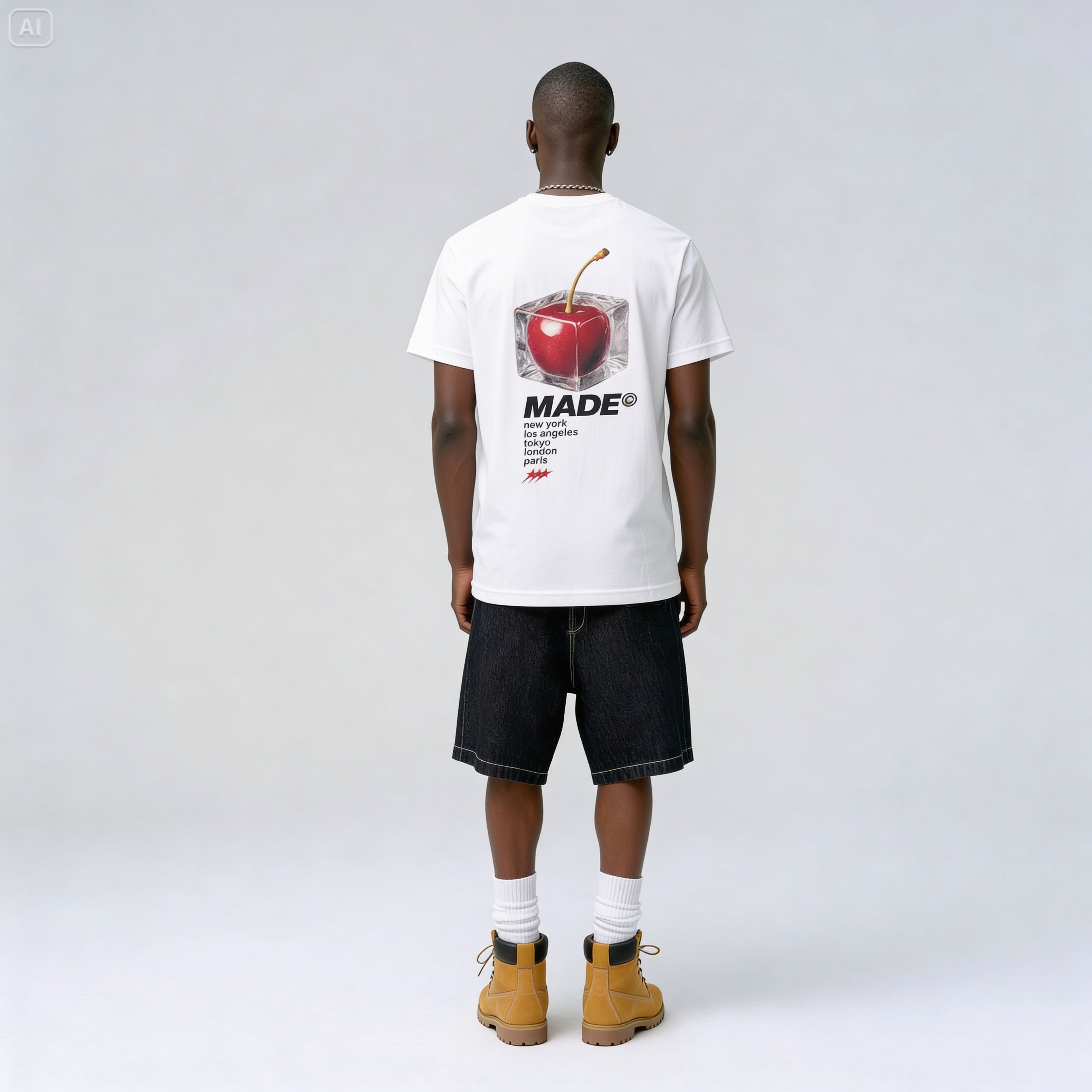 T-shirt ciliegia ice